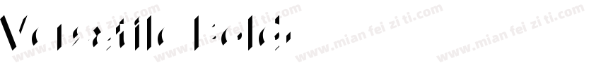 Versatile Bold字体转换
